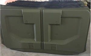 PVC / ABS الباب العسكري